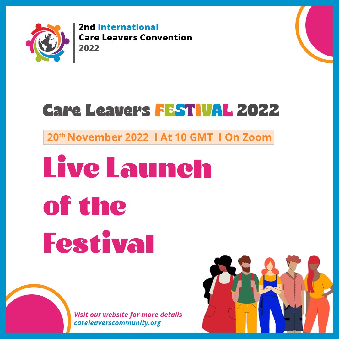 Care Leavers Festival 2022 Day 1 poster 1